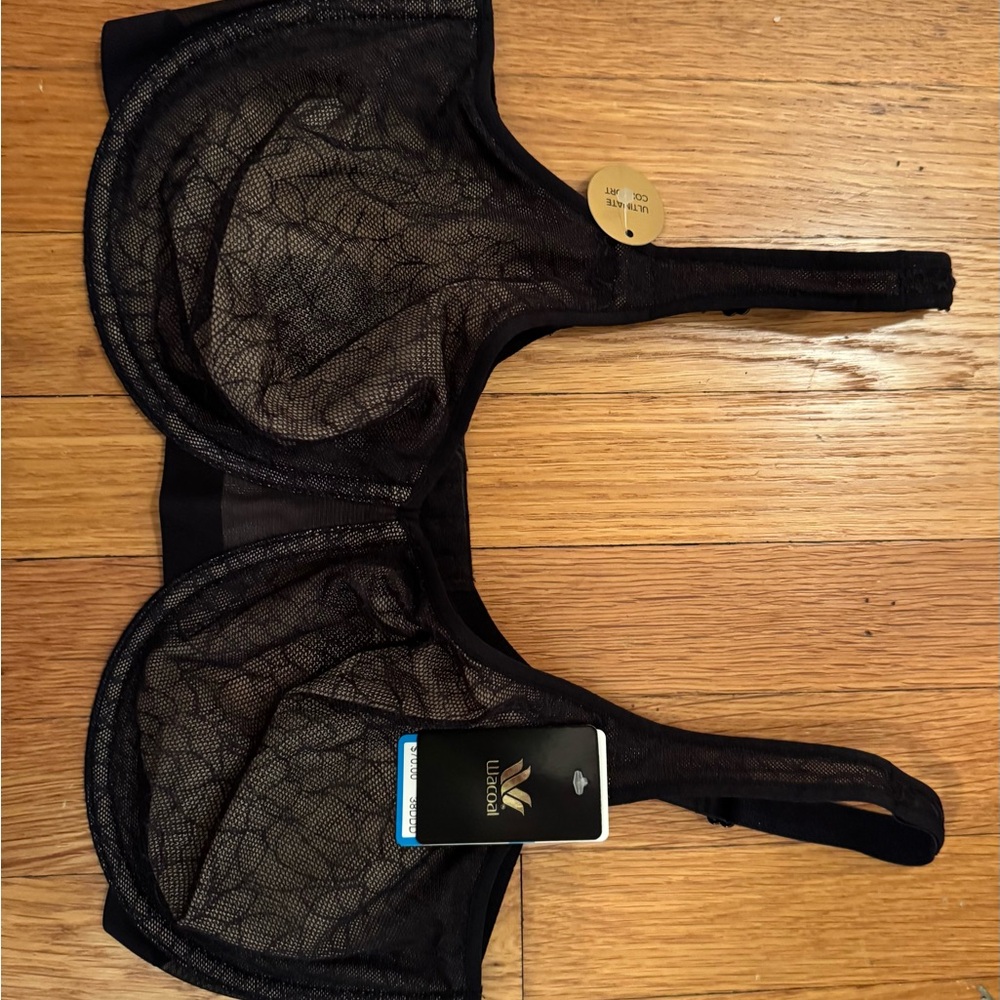 Wacoal Black Lace Bra 38DDD